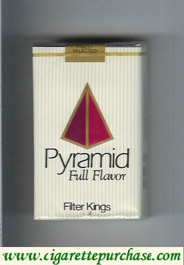 Pyramid Full Flavor Filter Kings soft box cigarettes